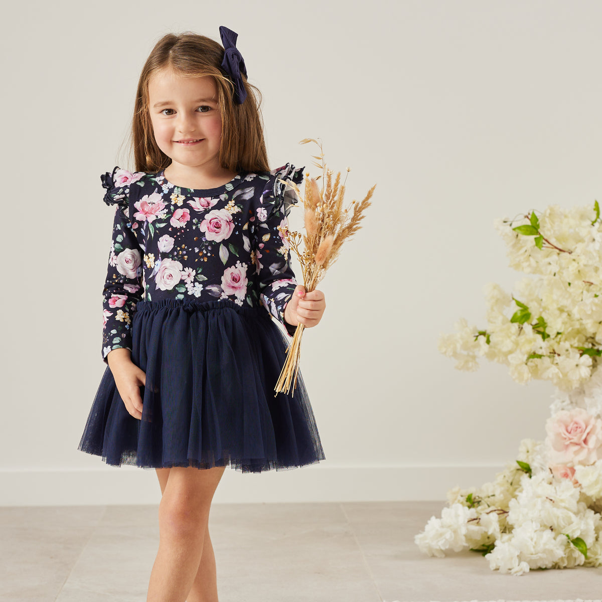 Long Sleeve Tutu Dress - Wynter
