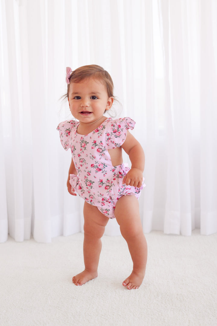 Ruffle Sunsuit - Aubree