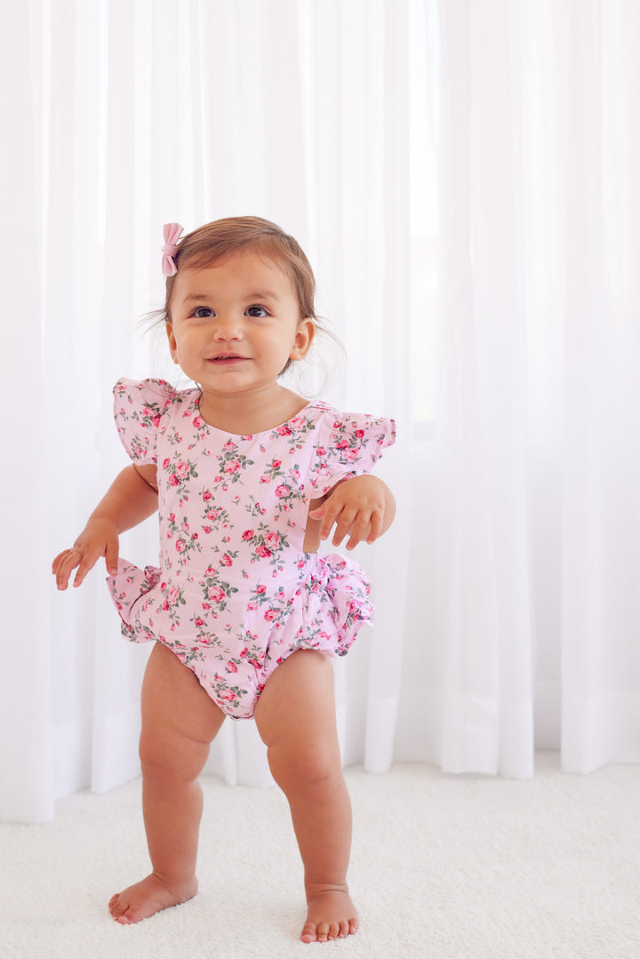 Ruffle Sunsuit - Aubree