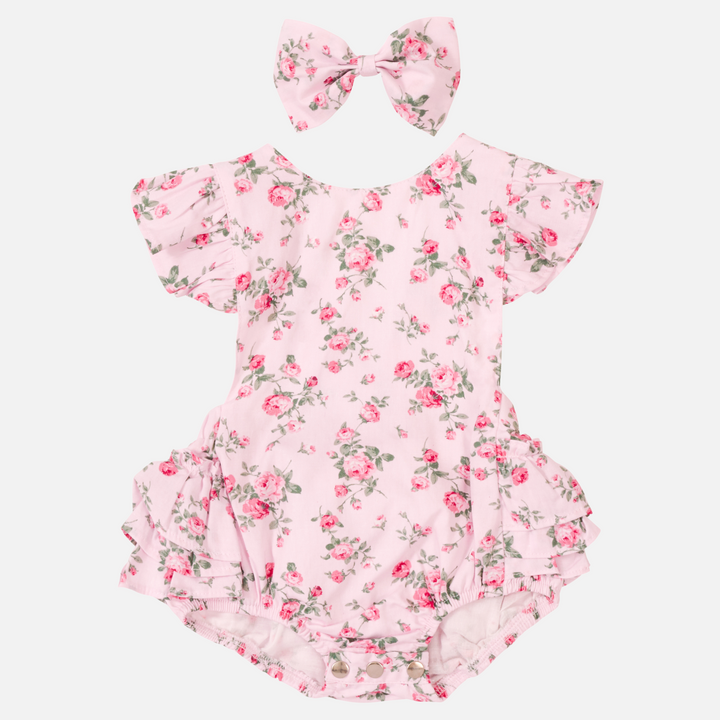 Ruffle Sunsuit - Aubree