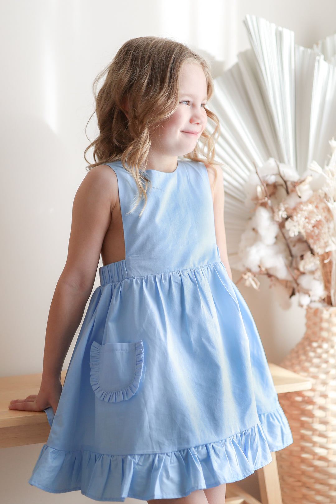 Meadow Dress - Baby Blue