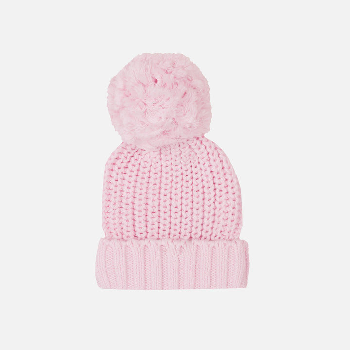 Super Chunky Knit Beanie - Ballerina Pink