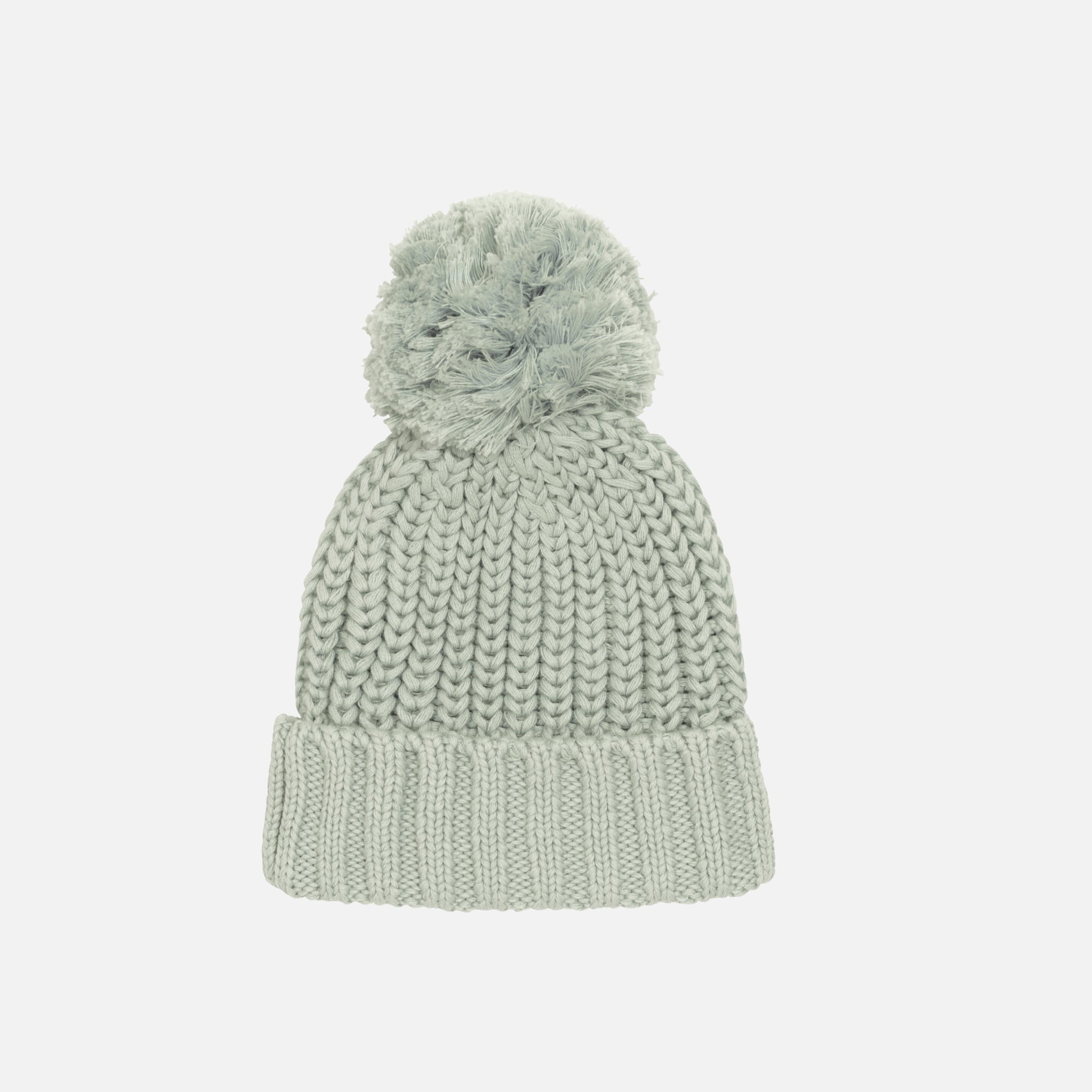 Chunky Knit Beanie - Basil