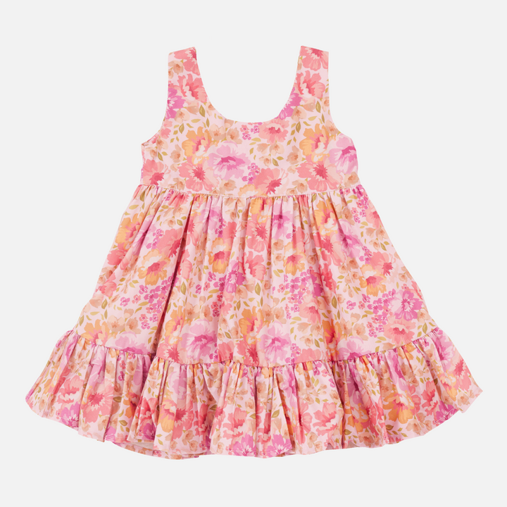 Ruffle Zipper Dress - Capri