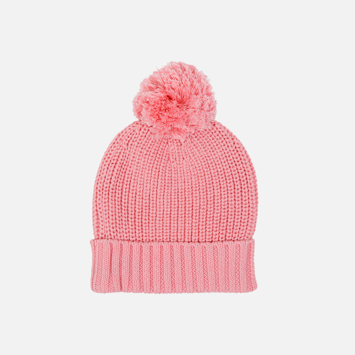 Chunky Knit Beanie - Blush