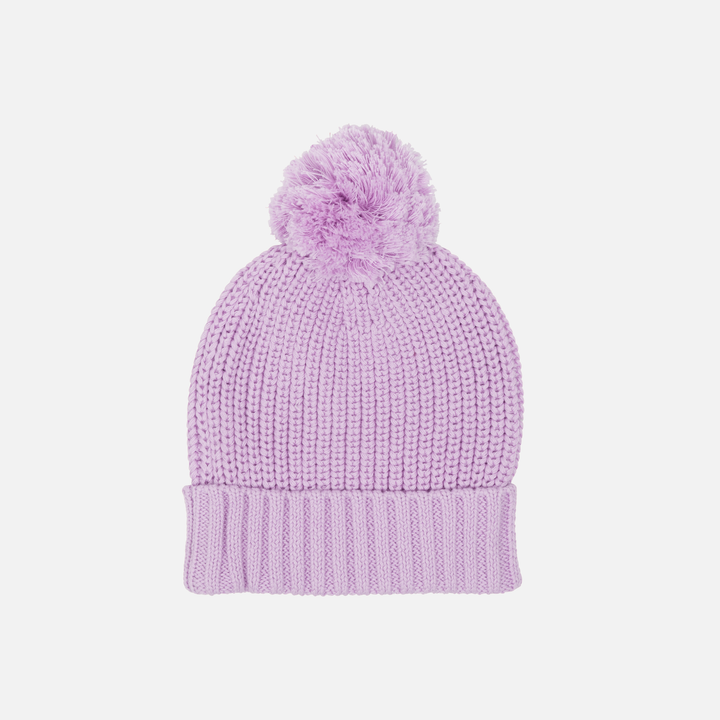 Chunky Knit Beanie - Orchid