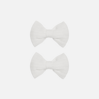 Cozy Mini Bows - Coconut