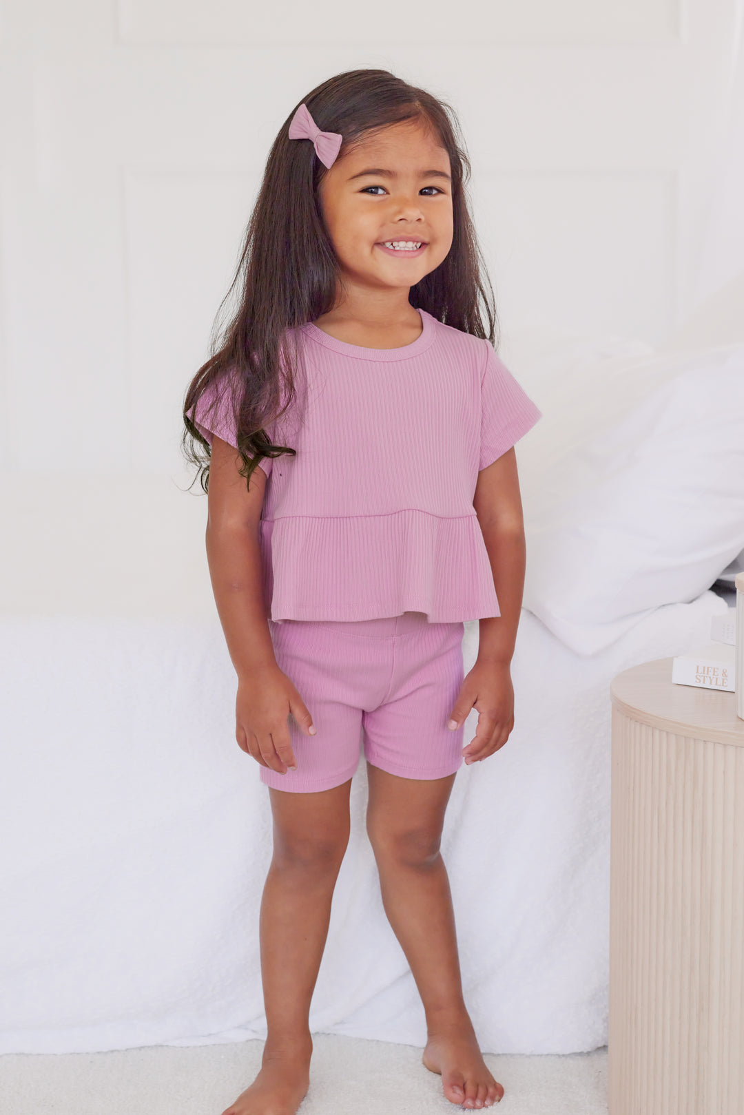 Cozy Ruffle Top - Candy Pop (Coming Soon)