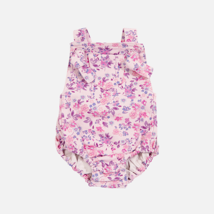 Floral Overall Romper - Florence