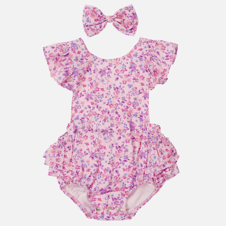 Ruffle Sunsuit - Florence