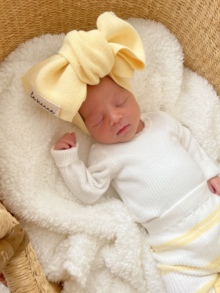 Knitted Headwrap - Mango