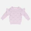 Jessie Flutter Knit - Lilac Blossom