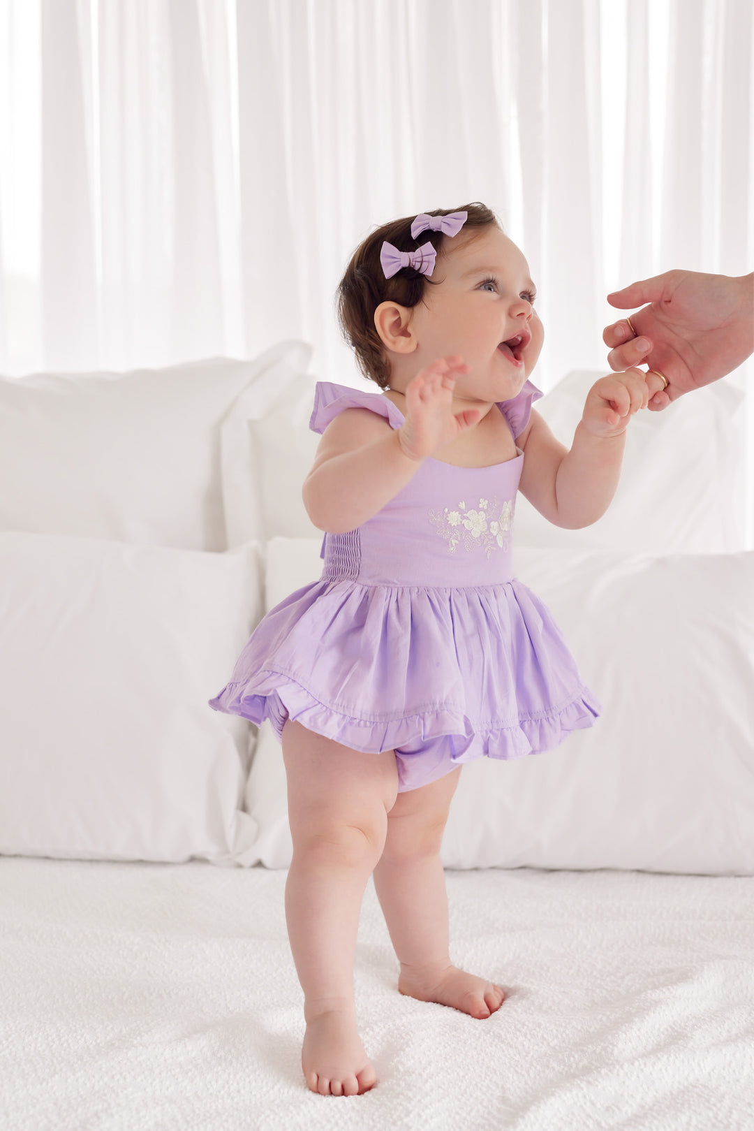 Pixie Romper - Lilac