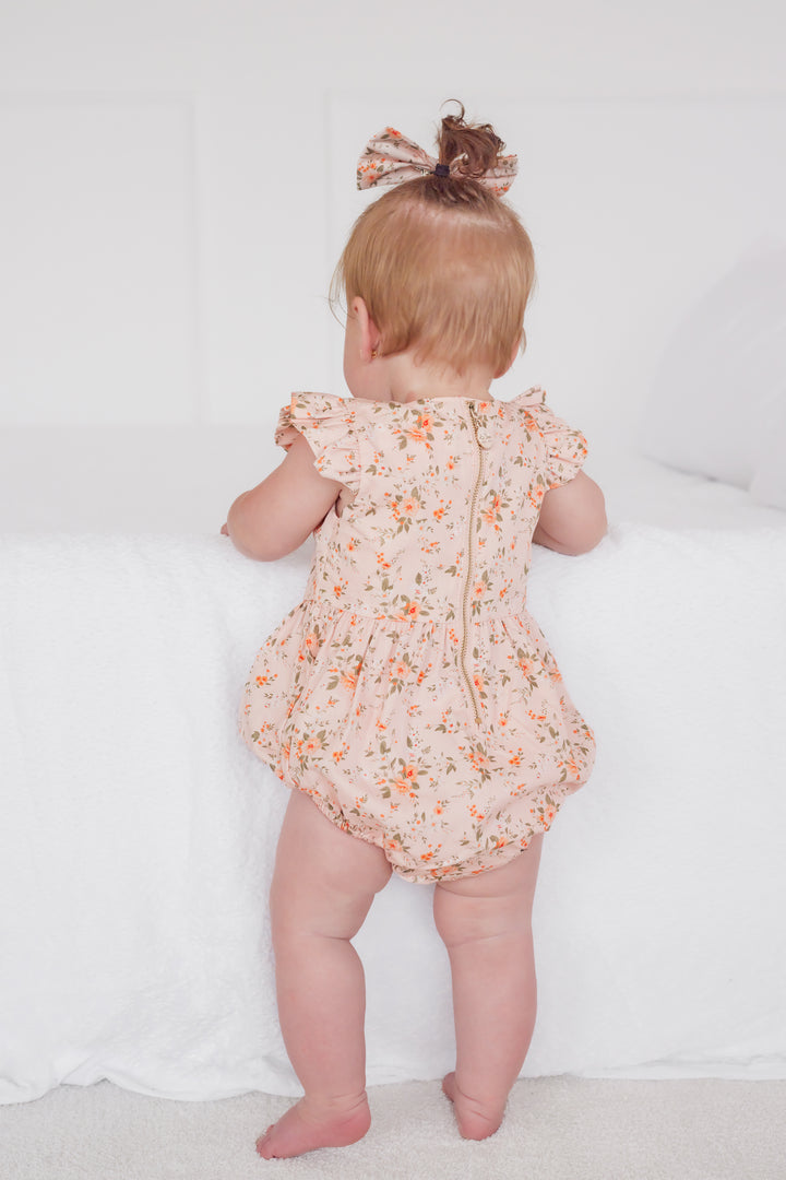 Short Sleeve Zipper Romper - Melody (Coming Soon)