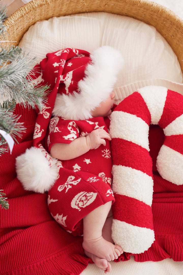 Knitted Santa Hat - Merry Little Christmas