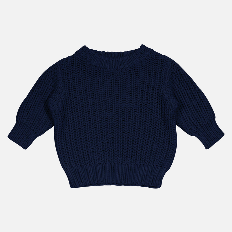 Super Chunky Knit - Navy