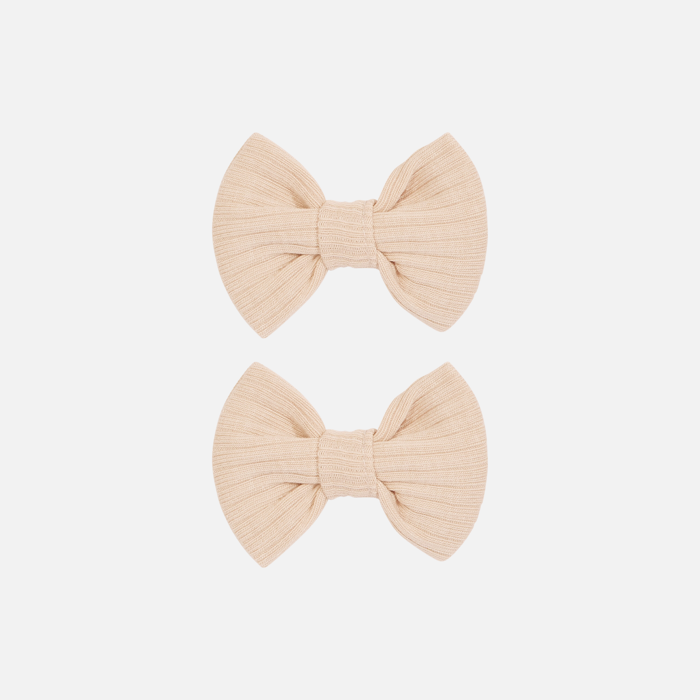 Cozy Mini Bows - Oatmeal