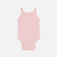 Dainty Waffle Singlet - Antique Rose