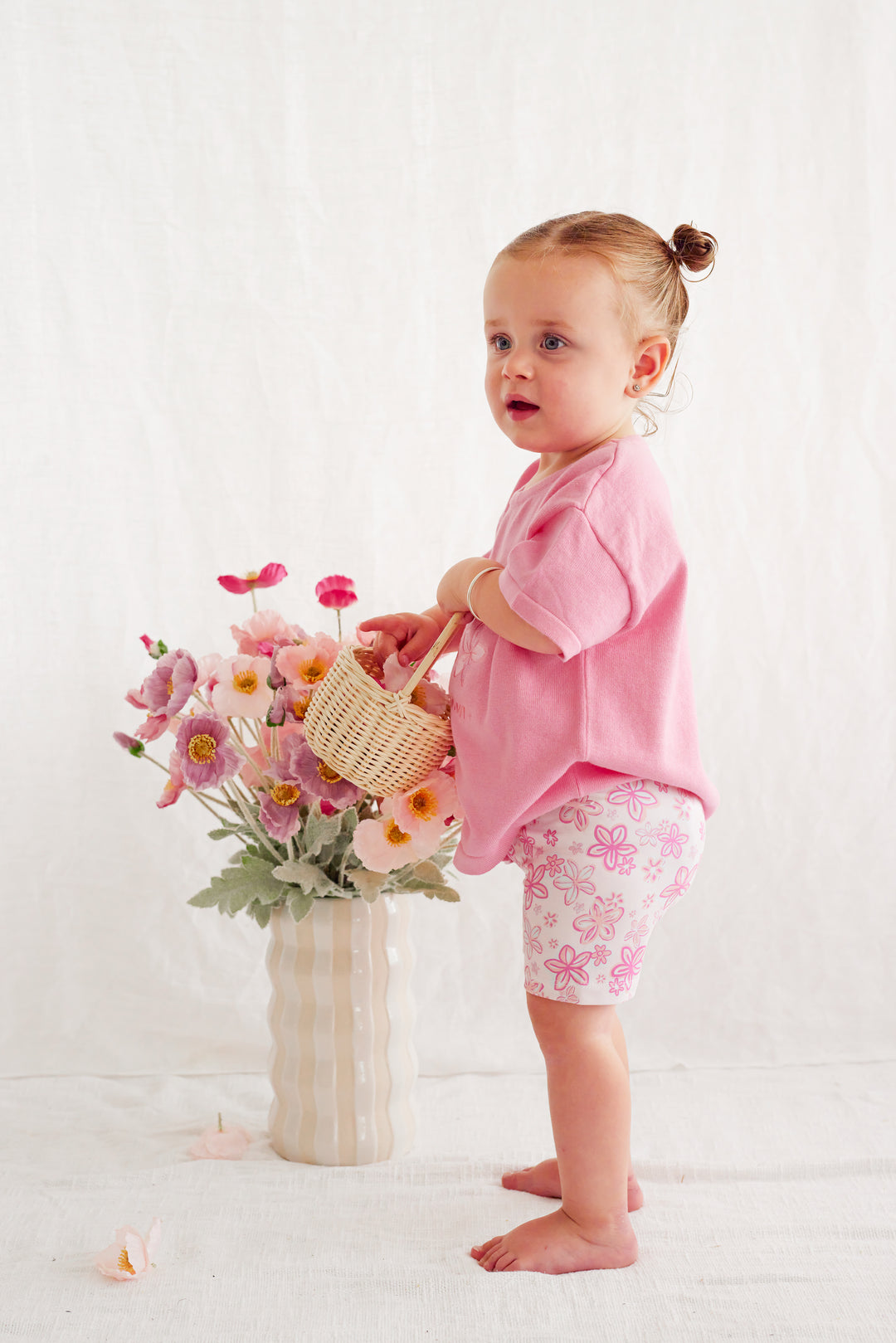 Knitted Tee - Pink Sorbet