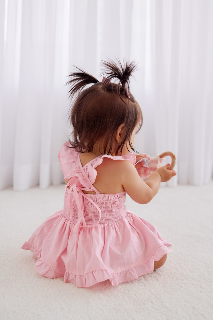 Pixie Romper - Pink