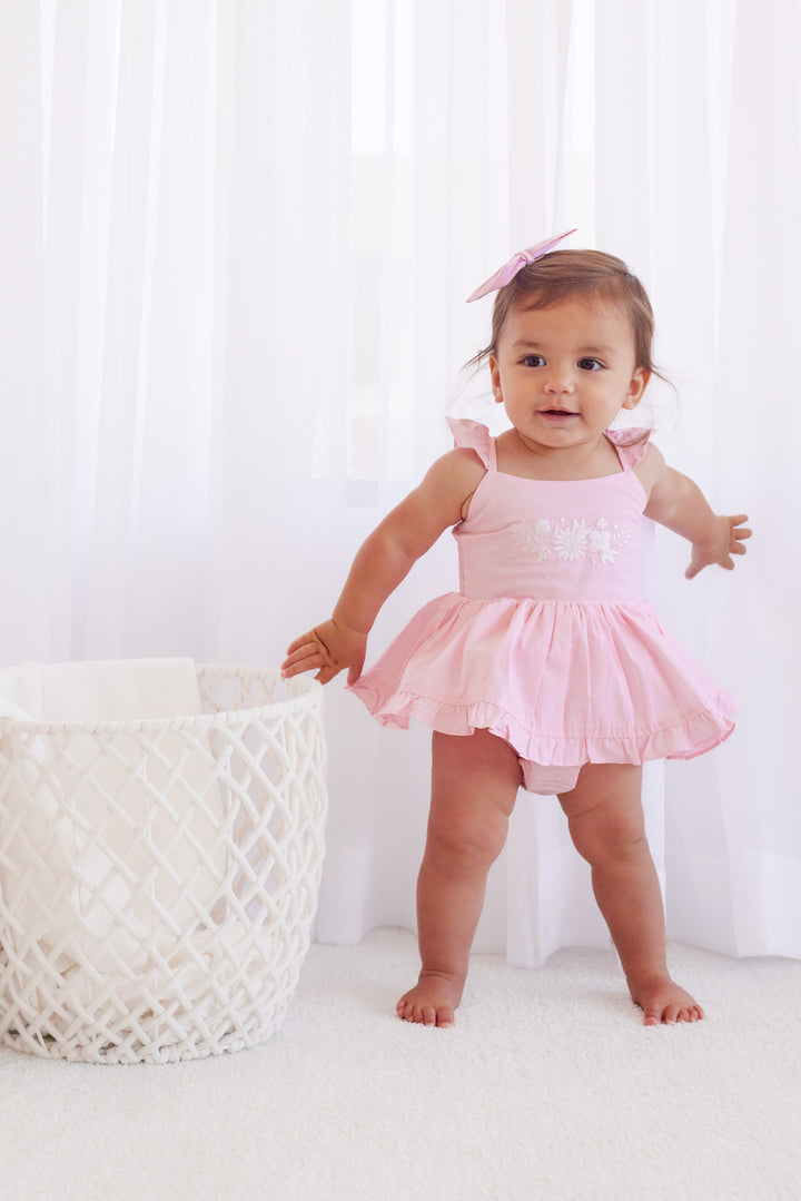 Pixie Romper - Pink