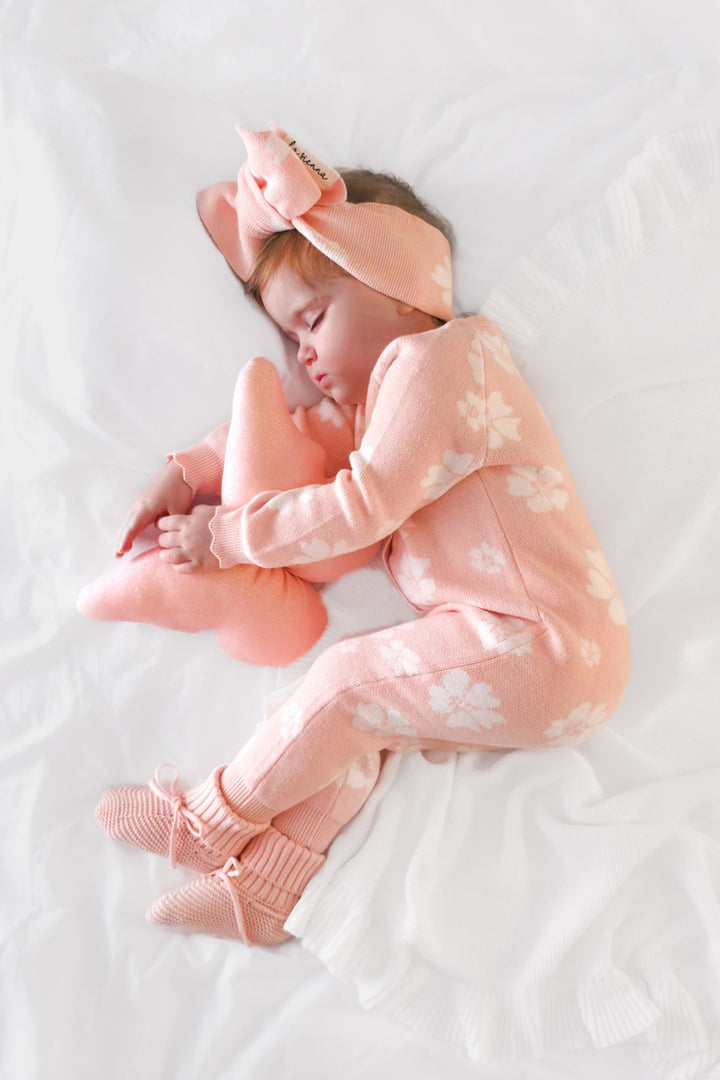 Knitted Louie Romper - Posy