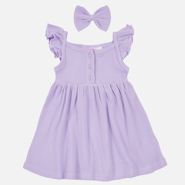 Summer Waffle Dress - Purple Popsicle (Coming Soon)