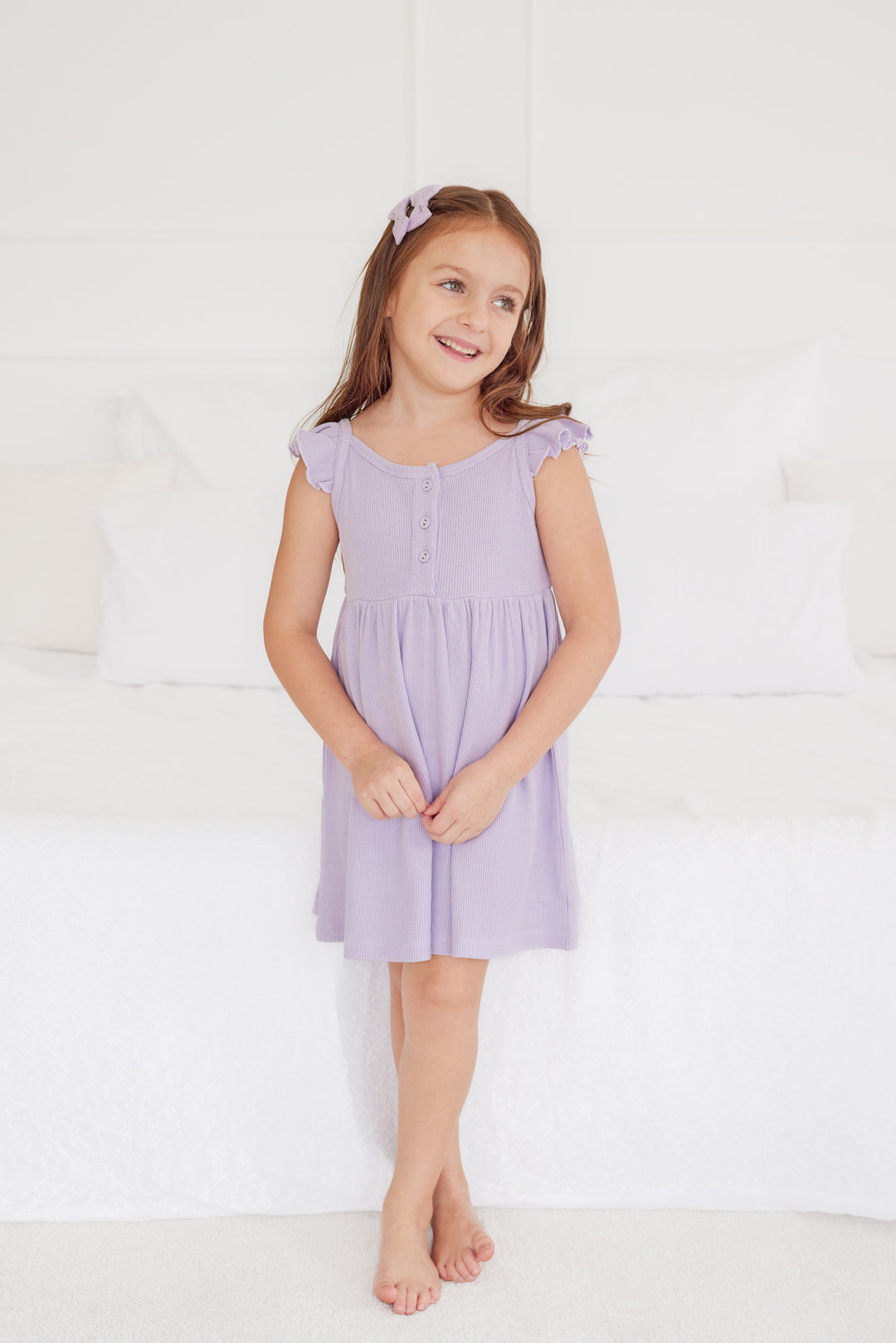 Summer Waffle Dress - Purple Popsicle (Coming Soon)