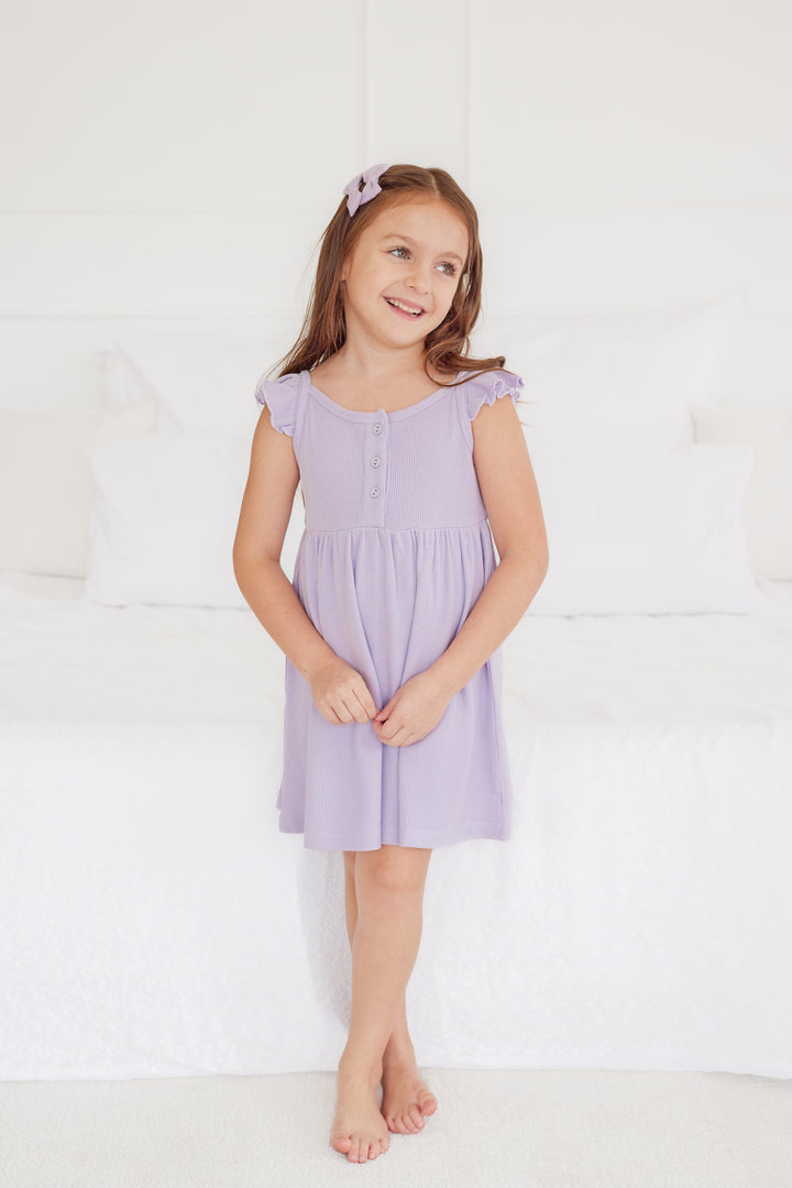 Summer Waffle Dress - Purple Popsicle (Coming Soon)