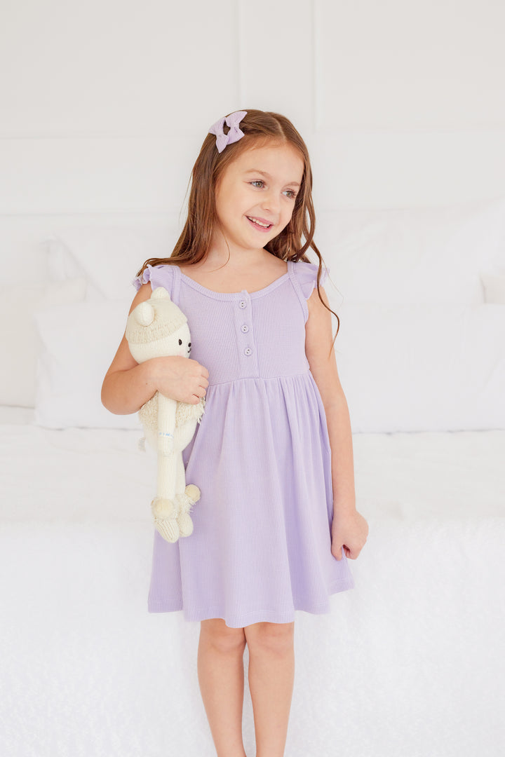 Summer Waffle Dress - Purple Popsicle (Coming Soon)