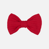 Cozy Large Bow Clip - Red