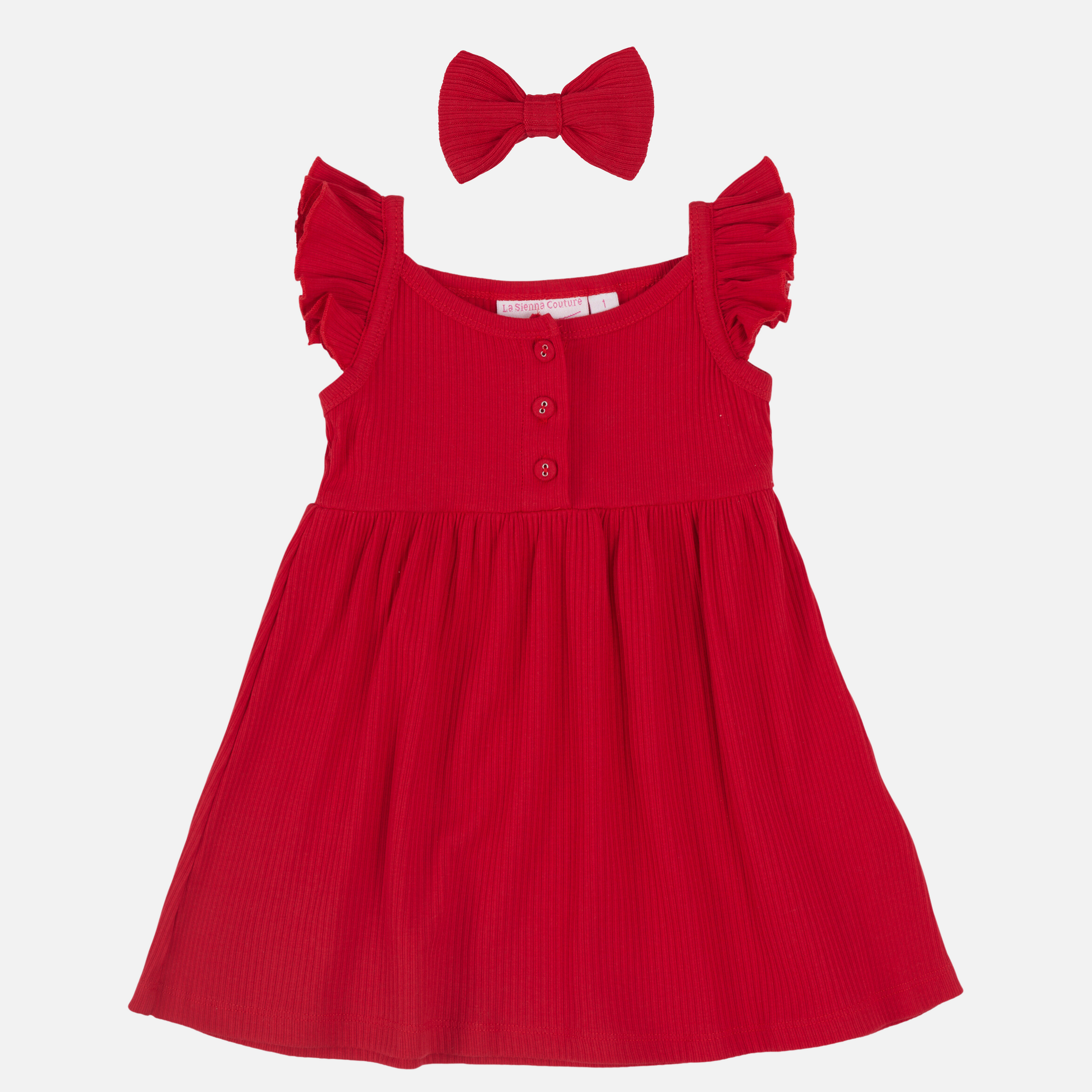 Cozy Summer Dress - Red