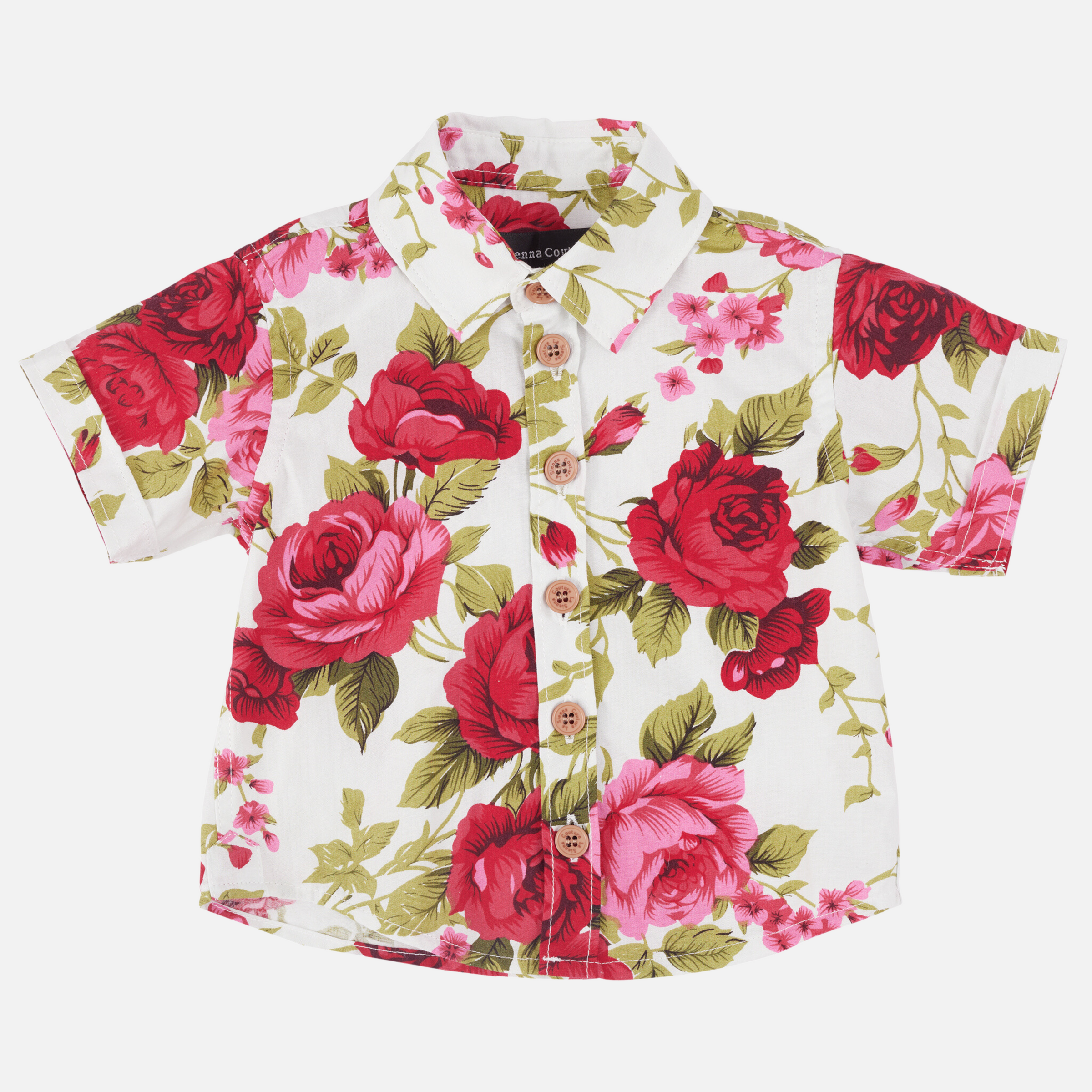 Button Up Shirt - Ruby