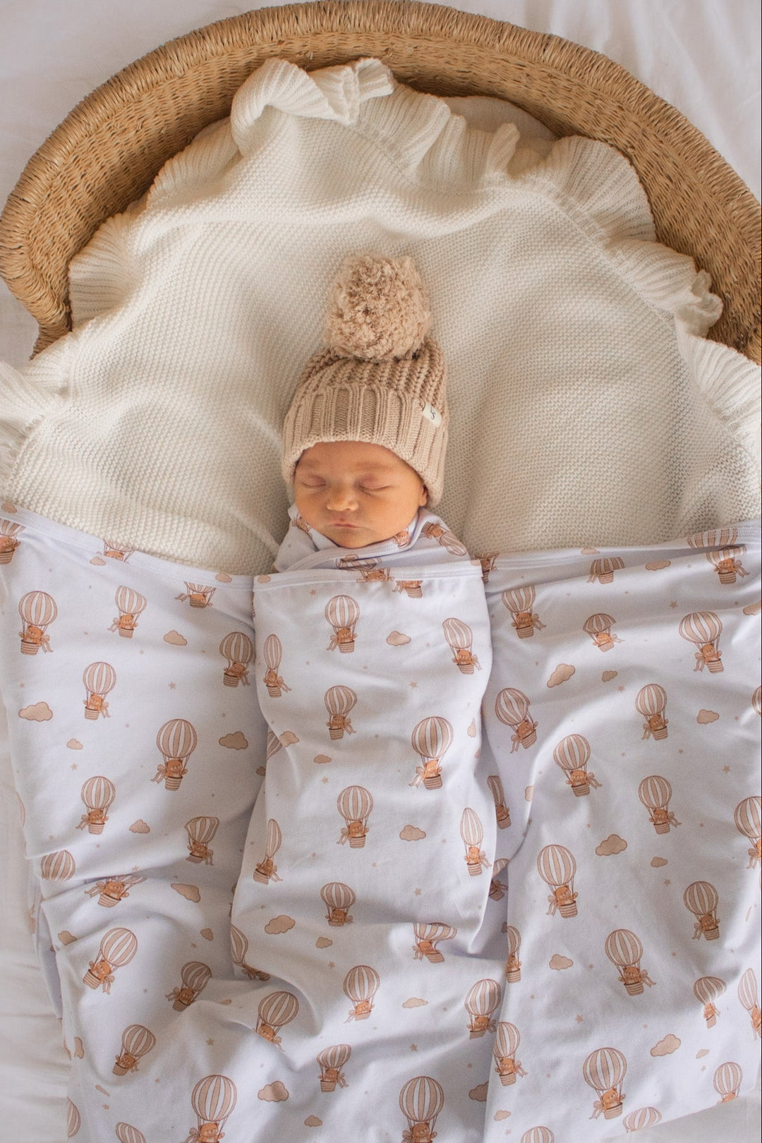 Baby Wrap - Hot Air Balloon Teddy