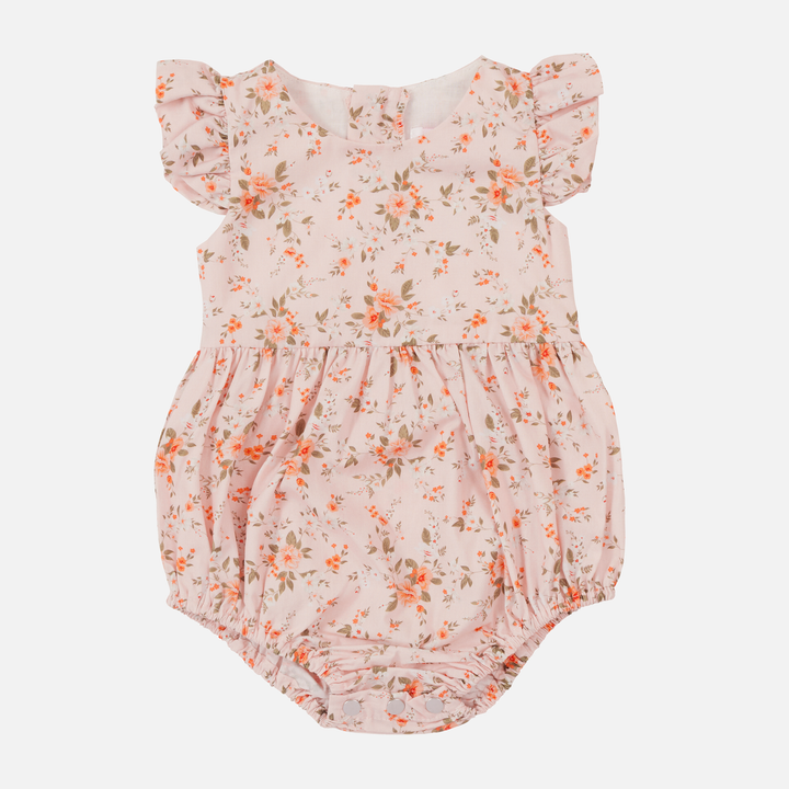 Short Sleeve Zipper Romper - Melody (Coming Soon)