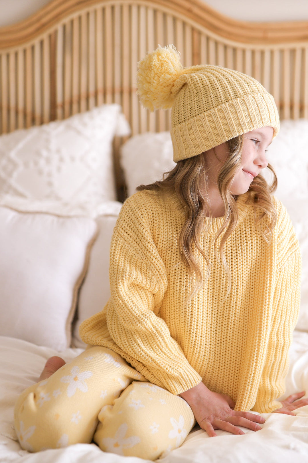 Knitted Pants - Magnolia
