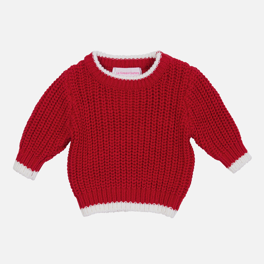 Super Chunky Knit - Red