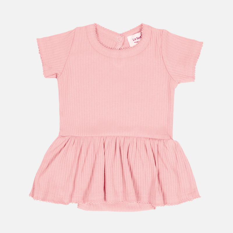Cozy Darling Dress - Tea Rose Pink