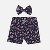 Floral Bike Shorts - Veronica