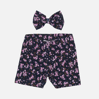 Floral Bike Shorts - Veronica