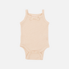 Dainty Waffle Singlet - Oatmeal