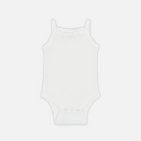 Dainty Waffle Singlet - Coconut