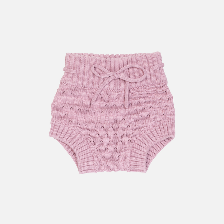Bubble Knit Bloomers - Wild Orchid