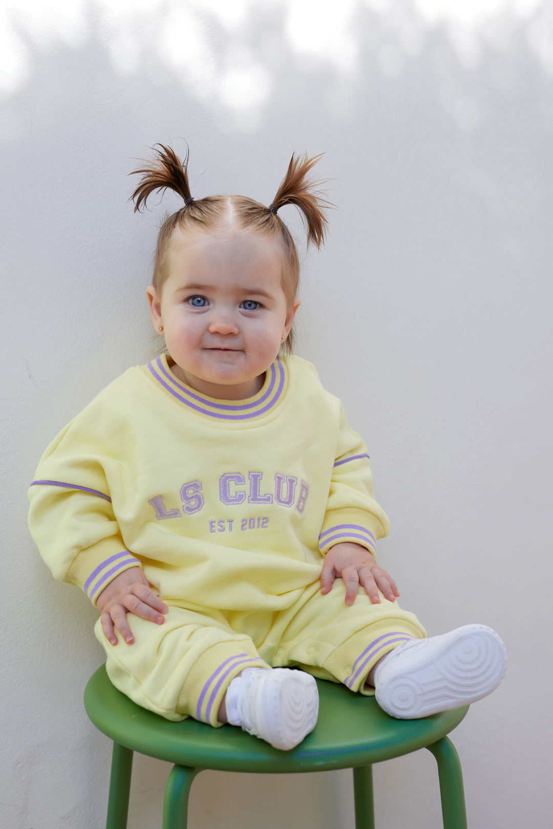 Crew Logo Romper - Yellow