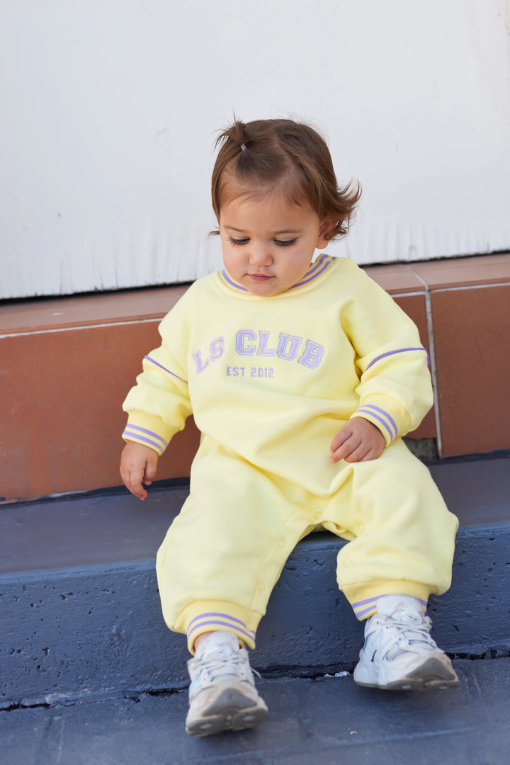 Crew Logo Romper - Yellow