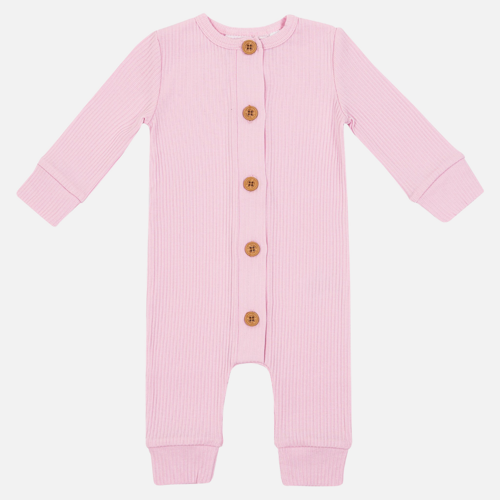 baby long sleeve pink romper