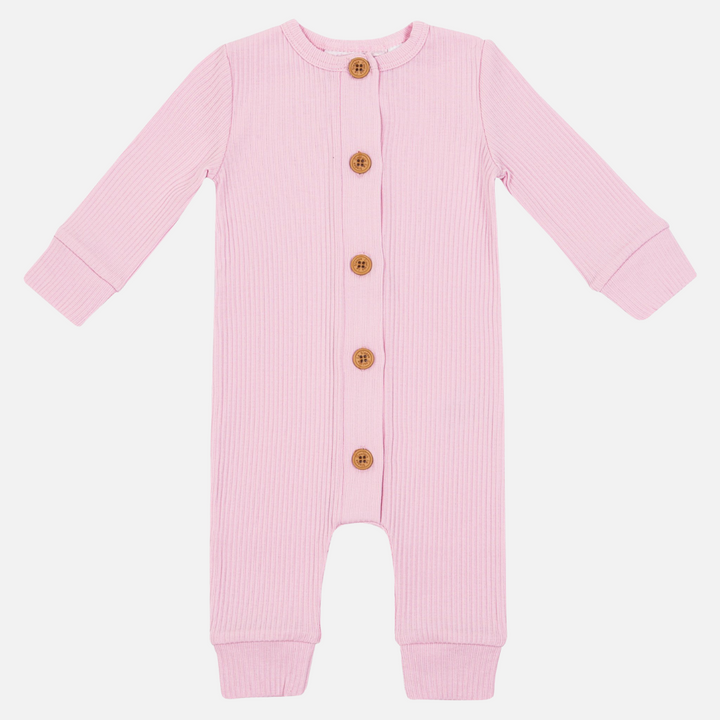 baby long sleeve pink romper