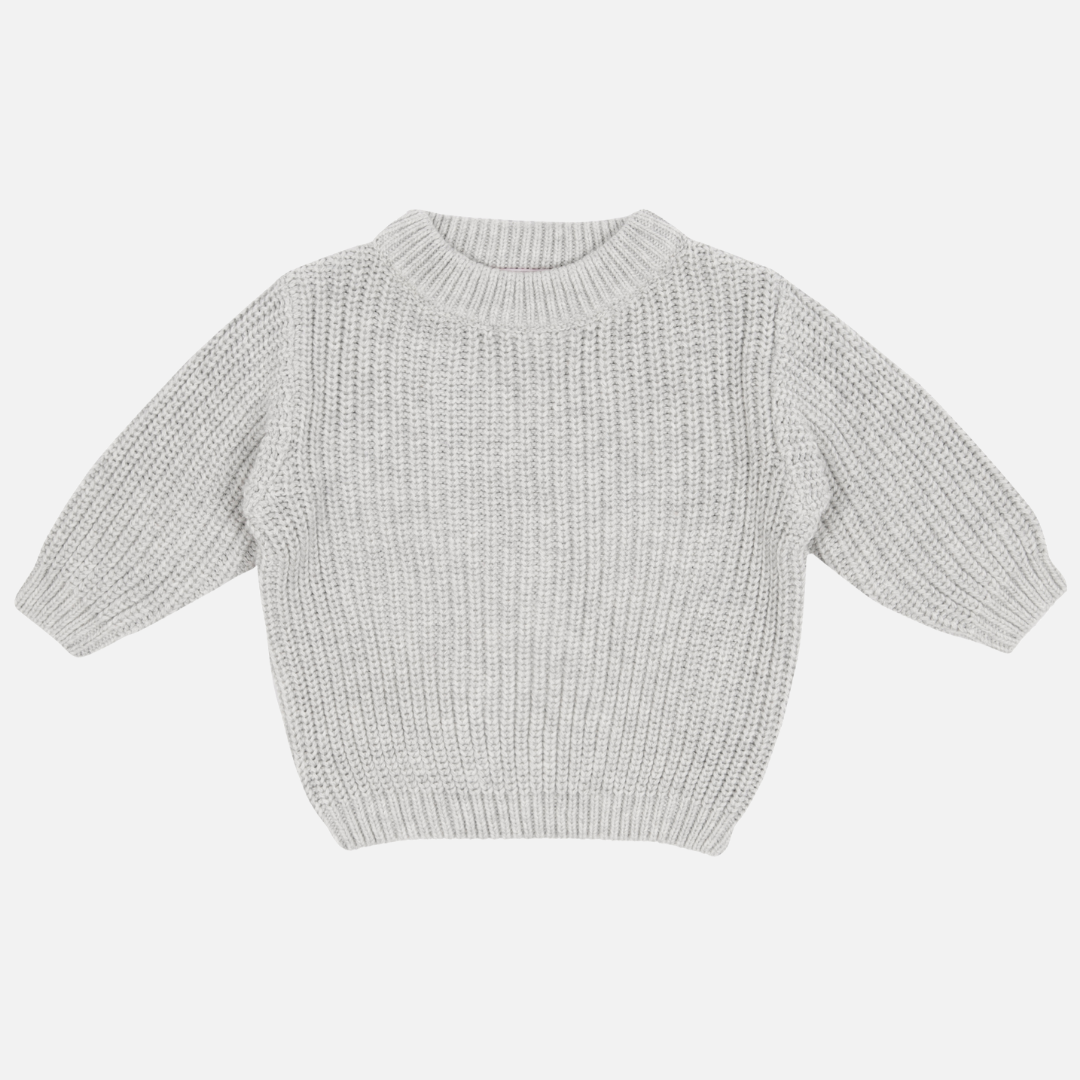 Chunky Knit - Cloud Grey