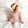 Long Sleeve Zipper Romper - Addie