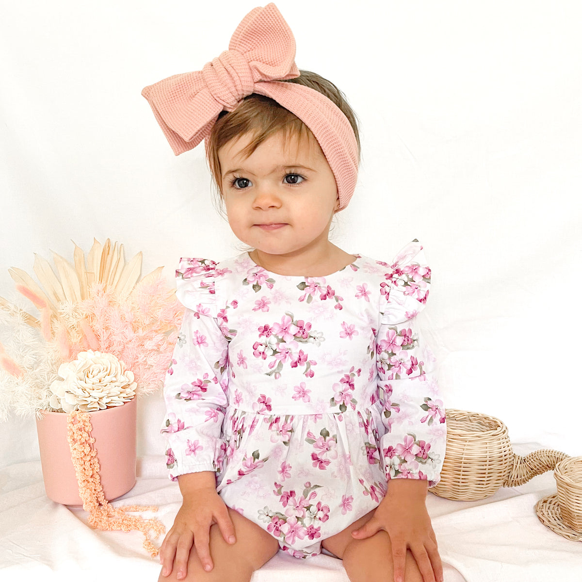 Long Sleeve Zipper Romper - Ally